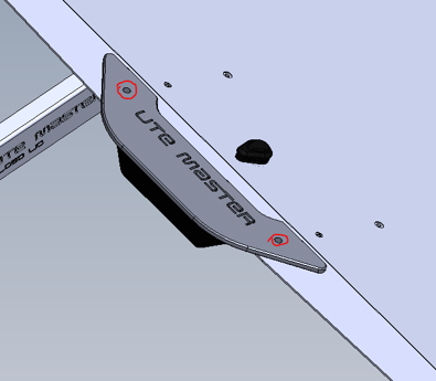 How to Remove Tailgate Locking Plate-1