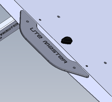 How to Remove Tailgate Locking Plate-5