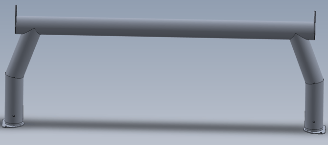 Removable Rear Ladder Rack to suit Load Lid-5